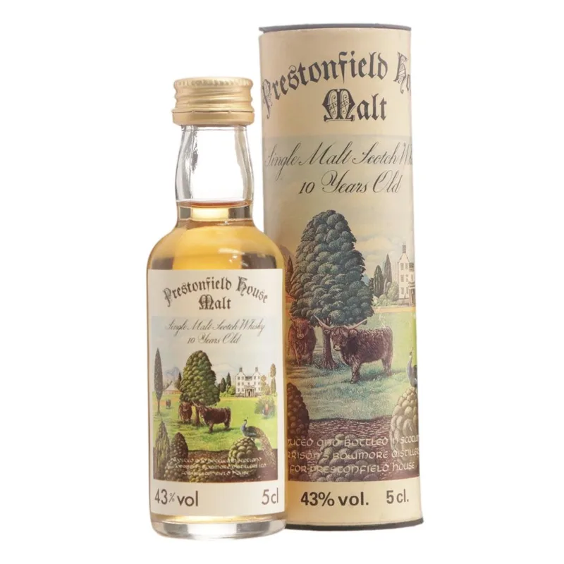Bowmore – Prestonfield House Malt 10 Year Old Miniature (5cl, 43.00%)