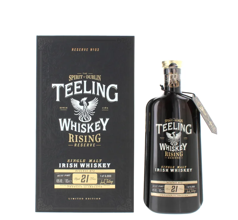Teeling – 21 Year Old Rising Reserve Single Malt Irish Whiskey
