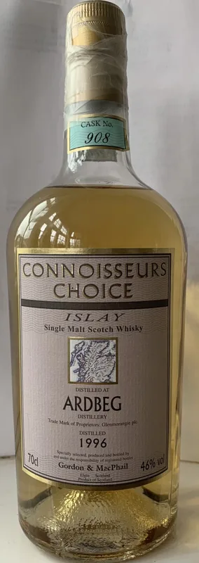 Ardbeg – 9 Year Old 1996 Connoisseurs Choice #908 (70cl, 46%)