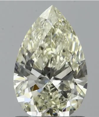1 pcs Diamond (Natural) - 1.00 ct - Pear - I - SI1 - International Gemological Institute (IGI)