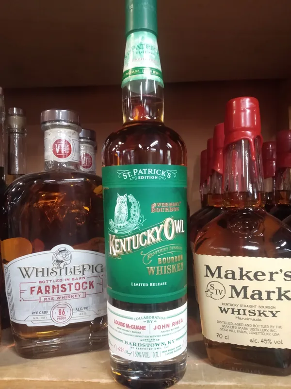 Kentucky Owl – Limited Release St Patrick's Edition Bourbon (70cl, 50%)
