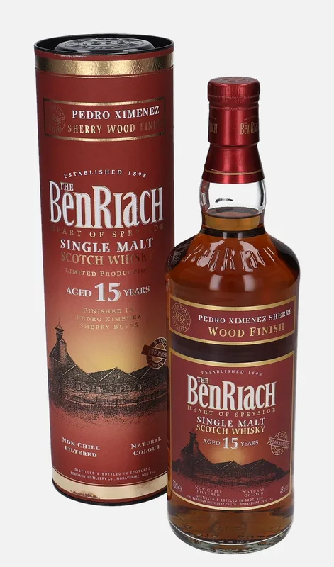Benriach – 15 Year Old (70cl, 46%)