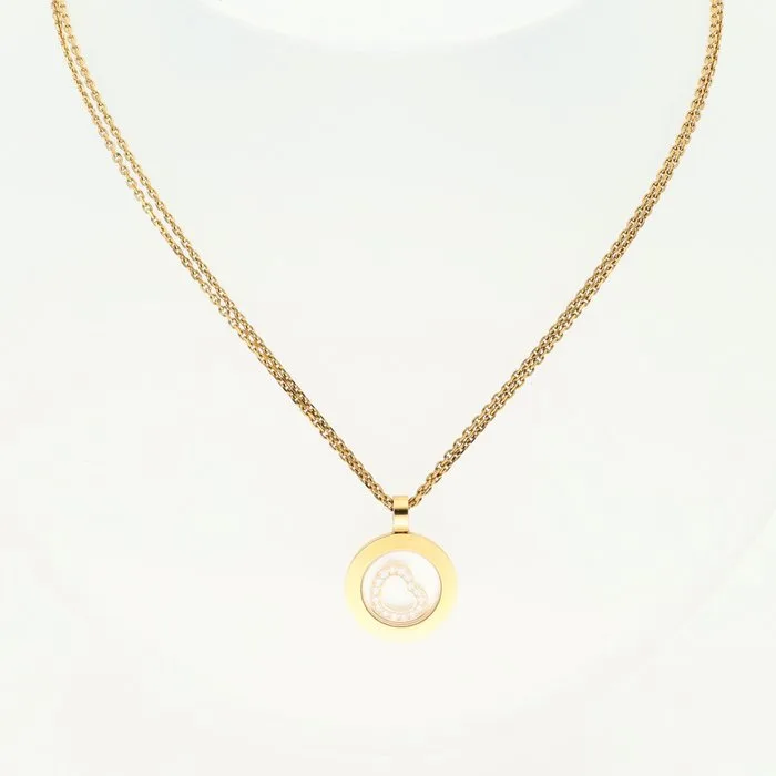 Chopard - Necklace - 18 kt. Yellow gold Diamond (Natural)