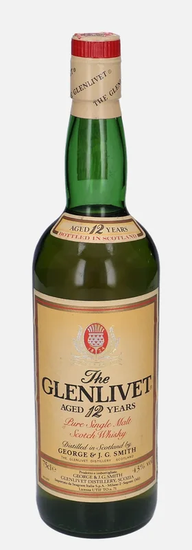 Glenlivet – 12 Year Old (75cl, 43%)