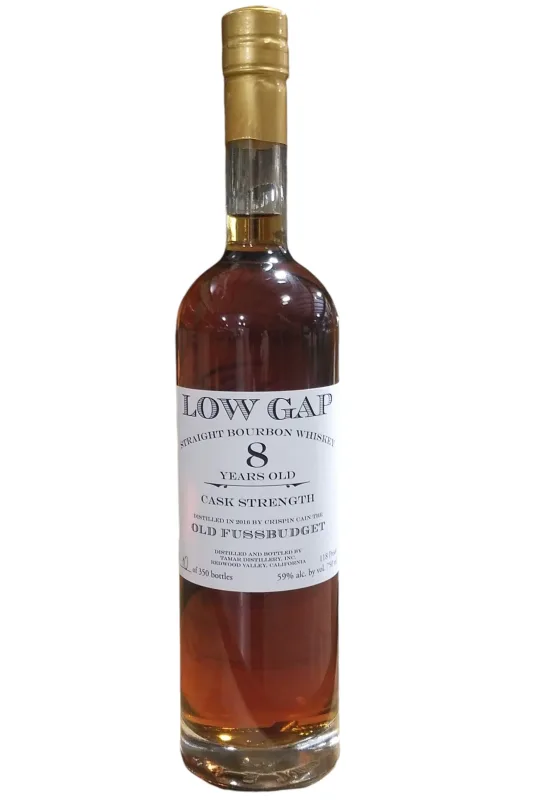 Low Gap – Old Fussbudget 8 Year Old Cask Strength Straight Bourbon Whiskey