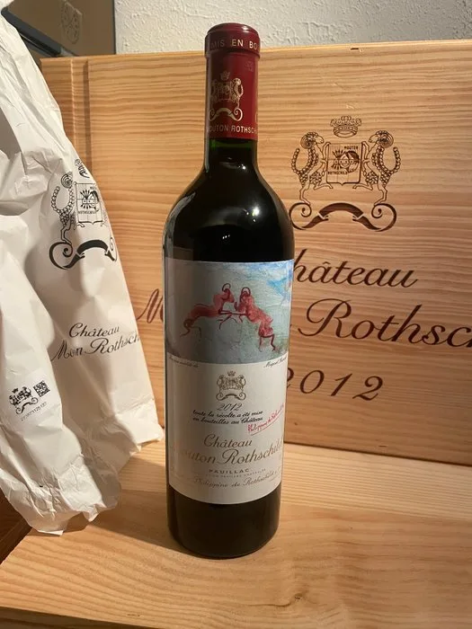 2012 Château Mouton Rothschild - Pauillac 1er Grand Cru Classé - 1 Bottle (0.75L)