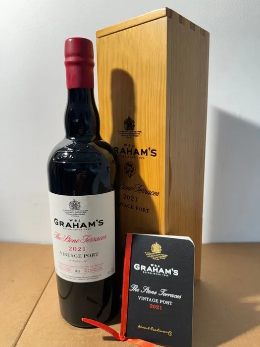 2021 Graham's, The Stone Terraces - Vintage Port - Bottled in 2023 - Douro - 1 Bottle (0.75L)