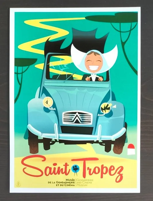 Monsieur Z - Les Gendarmes de SaintTropez - Sœur Clotilde - Musée de la gendarmerie et du cinéma de Saint