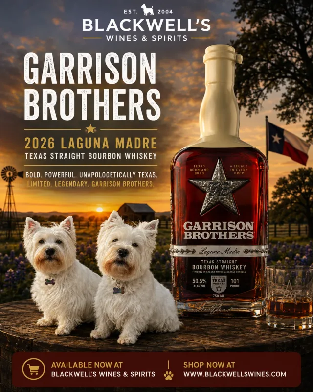 Garrison Brothers – 2026 Laguna Madre Texas Straight Bourbon Whiskey
