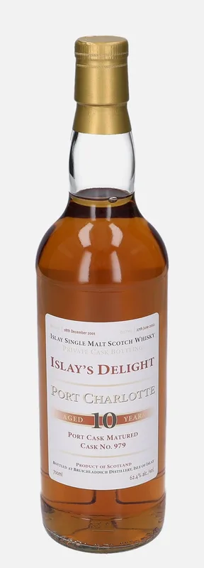 Bruichladdich – 2001 10 Year Old Private Cask Bottling