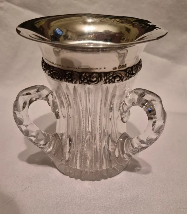 Tiffany & Co. - Cup - Crystal,.925 silver