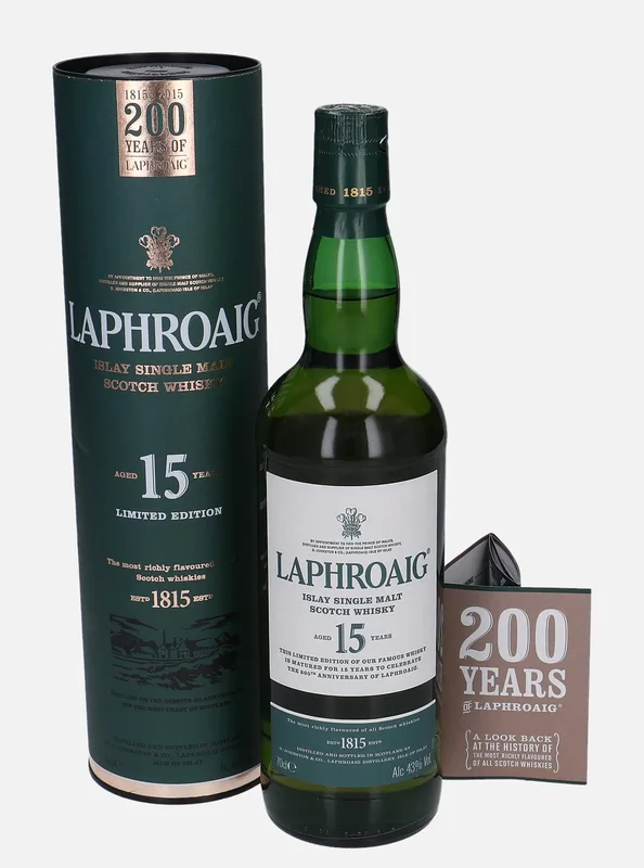 Laphroaig – 15 Year Old (70cl, 43%)