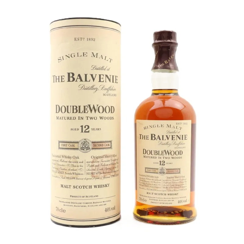 Balvenie – 12 Year Old Doublewood (Pre 2005) (70cl, 40%)