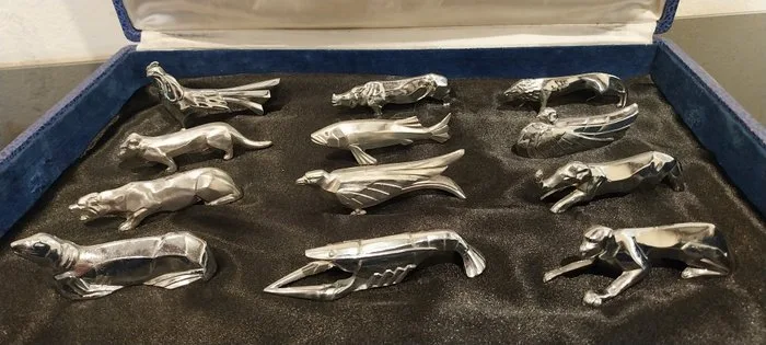 Dans le goût de Christofle - Knife rest (12) - Silverplated