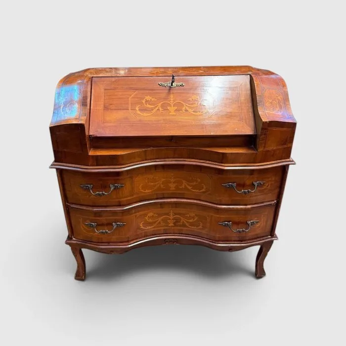 Fratelli Borghesani Bovolone - Secrétaire - Inlays from Bovolone - Walnut - Desk Dresser
