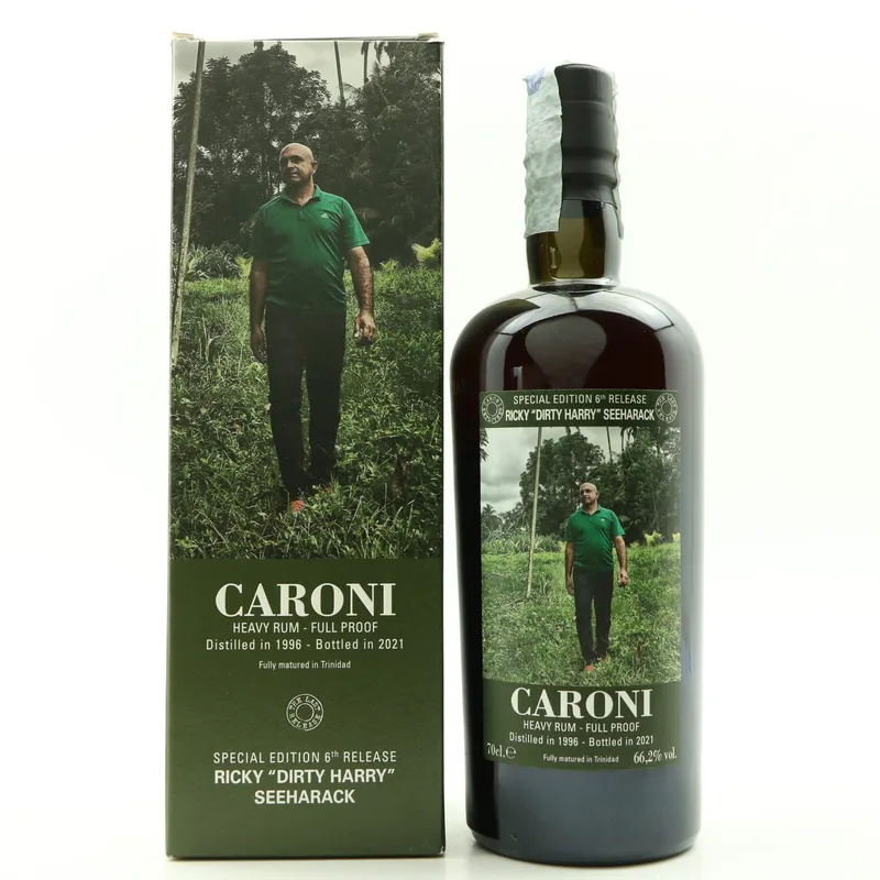 Caroni – 1996 Employees Edition Ricky ‘Dirty Harry’ Seeharack (70cl, 66.2%)