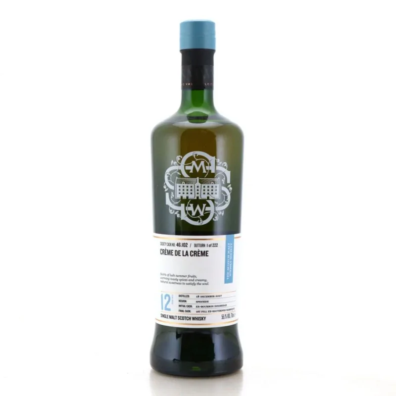 Glenlossie – 12 Year Old 2007 SMWS 46.102 Crème De La Crème Single 1st Fill Sauternes Barrique (70cl)