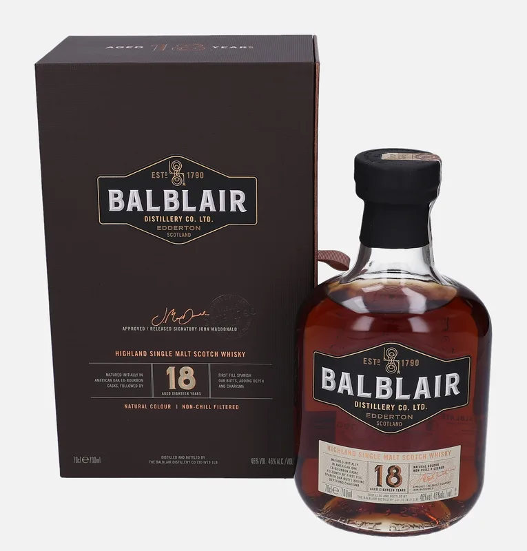 Balblair – 18 Year Old