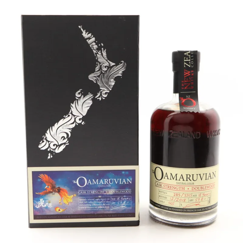 The Oamaruvian 18 Year Old 2000 Cask Strength Single Cask #565 Double Wood Matured