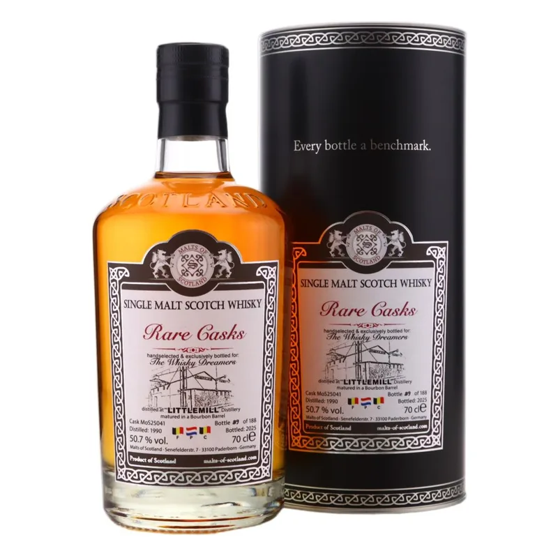 Littlemill – 1990 Malts of Scotland Rare Casks (70cl, 50.70%)