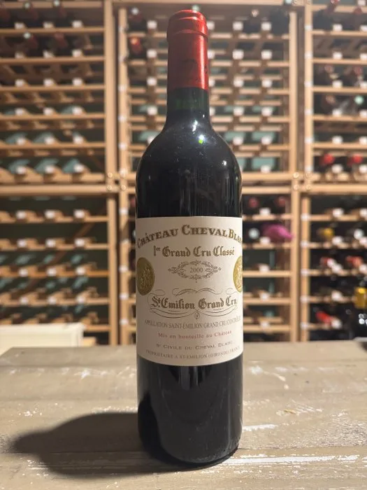 2000 Château Cheval Blanc - Saint-Émilion 1er Grand Cru Classé A - 1 Bottle (0.75L)