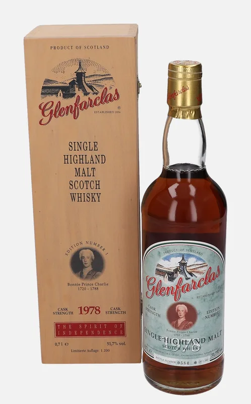 Glenfarclas – 1978 Cask Strength Edition Number 1 (70cl, 51.7%)