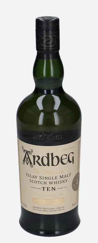 Ardbeg – TEN Cask Strength 10 Year Old (70cl, 61.7%)