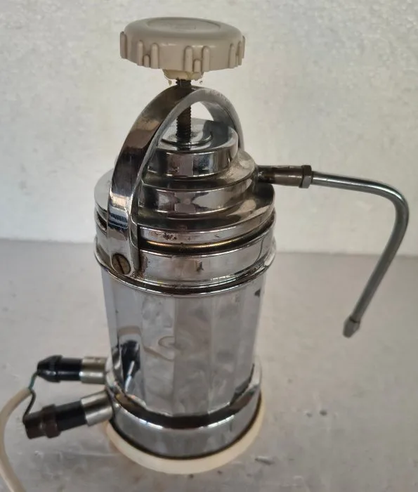Urmet - Coffee maker - Electrical model - chromated brass - Steam engine