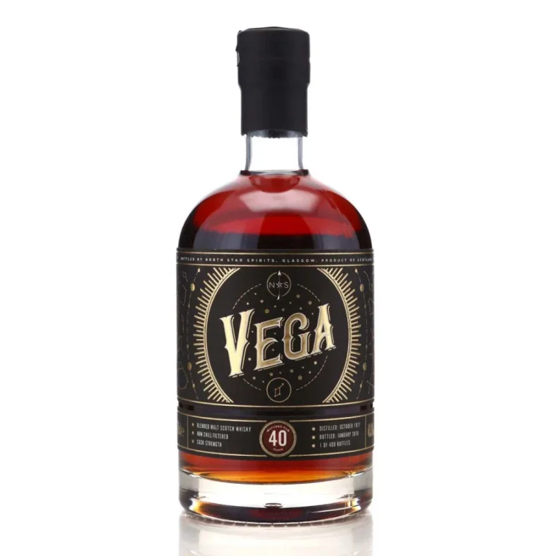 North Star Spirits Vega 40 Year Old 1977 Blended Malt Scotch Whisky 2018 (70cl, 43.1%)