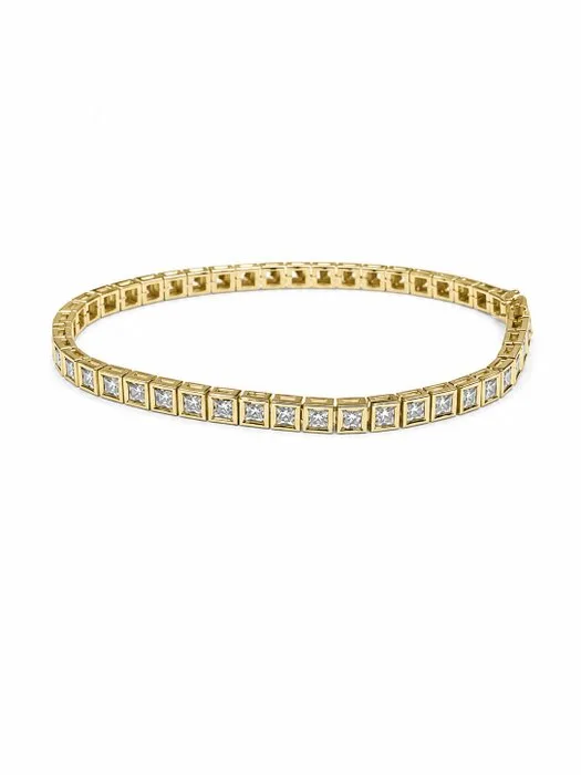 Bracelet - 14 kt. Yellow gold - 1.52ct. tw. Diamond (Natural) - Diamond