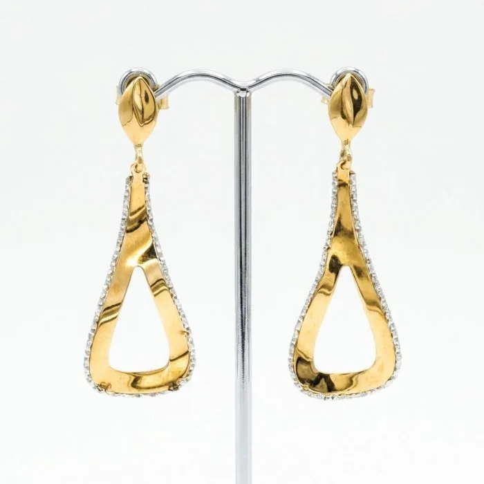 Earrings - 18 kt. Yellow gold