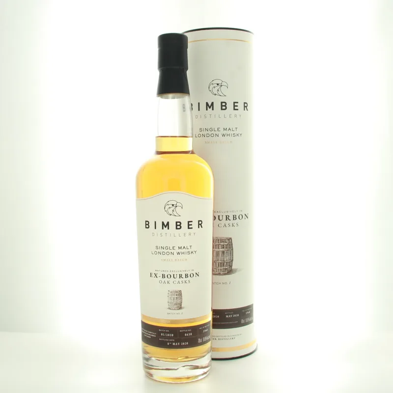 Bimber Ex-Bourbon Batch No 1 2020 (70cl, 51.8%)