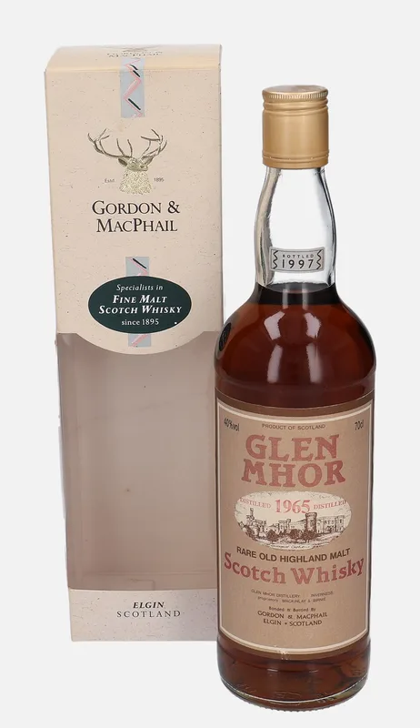 Glen Mhor – 1965 Gordon & MacPhail (70cl, 40%)