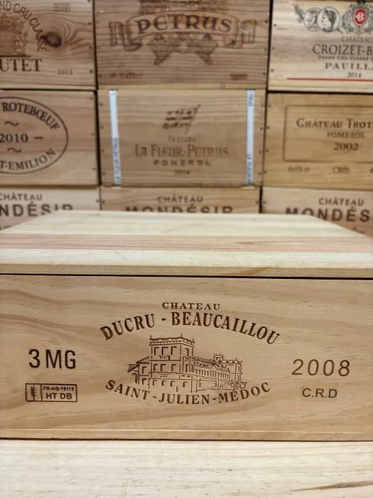2008 Château Ducru Beaucaillou - Saint-Julien 2ème Grand Cru Classé - 3 Magnums (1.5L)