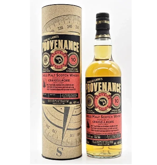 Craigellachie – 10 Year Old Refill Hogshead Provenance (46%)