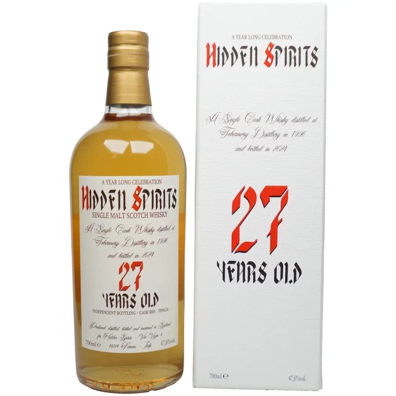 Tobermory – 27 Year Old 1996/2024 Hidden Spirits #TB9624