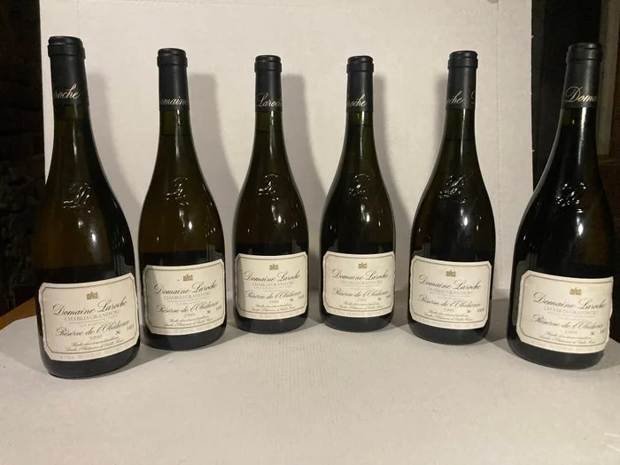 1999 Domaine Laroche "Réserve de l'Obédience“ - Burgundy, Chablis Grand Cru - 6 Bottles (0.75L)