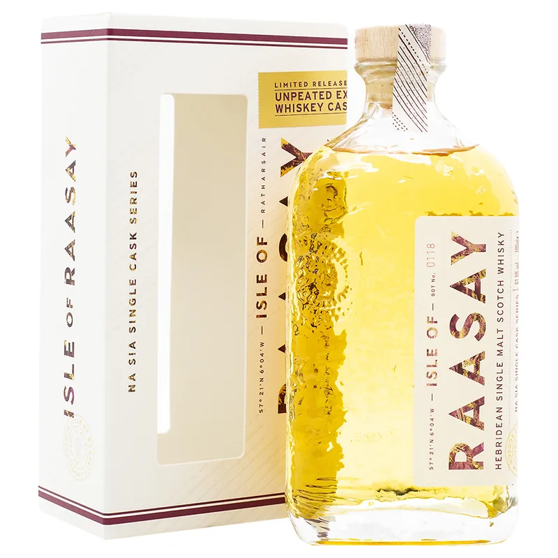 Isle of Raasay – Na Sia 2019/2022 Unpeated Ex-Rye Whiskey Cask 19/245 Germany Exclusive (70cl, 61.6%)