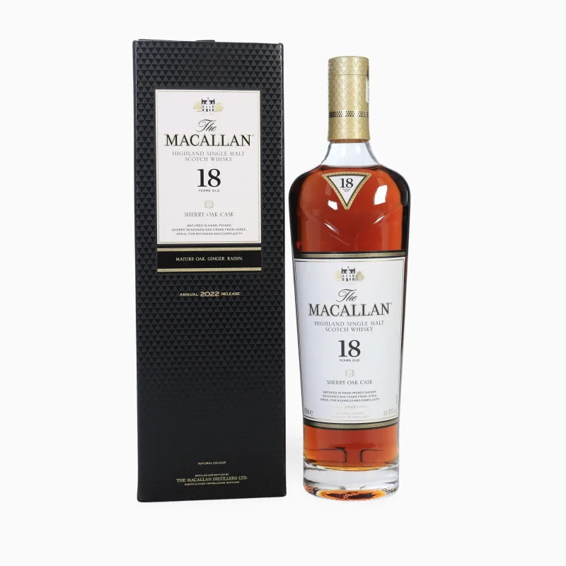 Macallan – 18 Year Old (2022) Sherry Oak