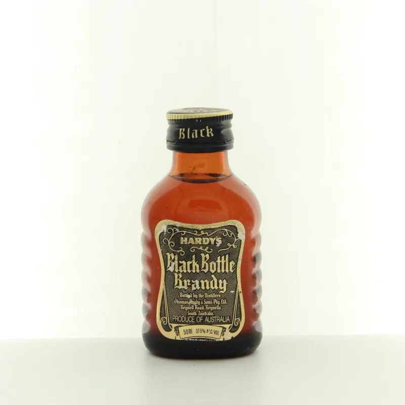 Hardy’s Black Bottle Brandy Miniature (5cl, 37.5%)