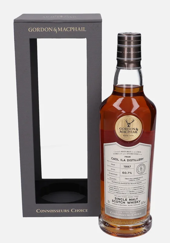 Caol Ila – 1997 25 Year Old Gordon & MacPhail Cask Strength Connoisseurs Choice Batch 22/121