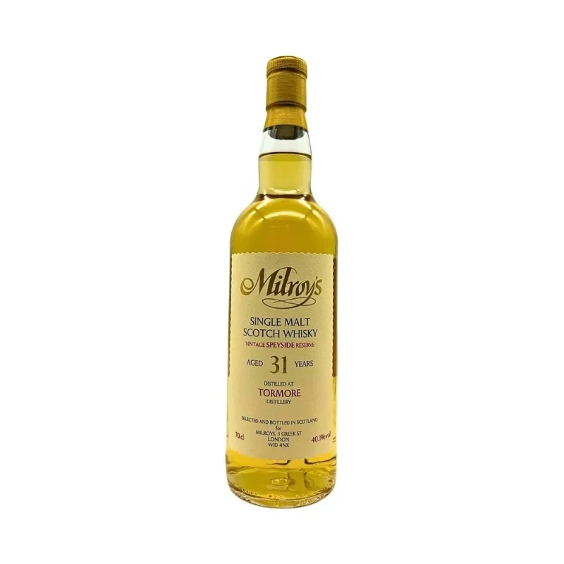 Tormore – 31 Year Old 1992 Milroy's Vintage Reserve (70cl, 40.1%)