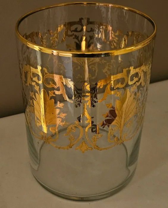 ISMIE LUX - Ice bucket - Exclusive gold ice bucket - Dubai model - Crystal, Gold