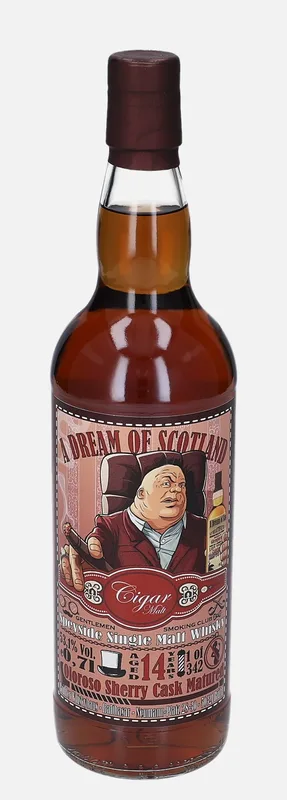 Cigar Malt – 14 Year Old Brühler Whiskyhaus A Dream of Scotland