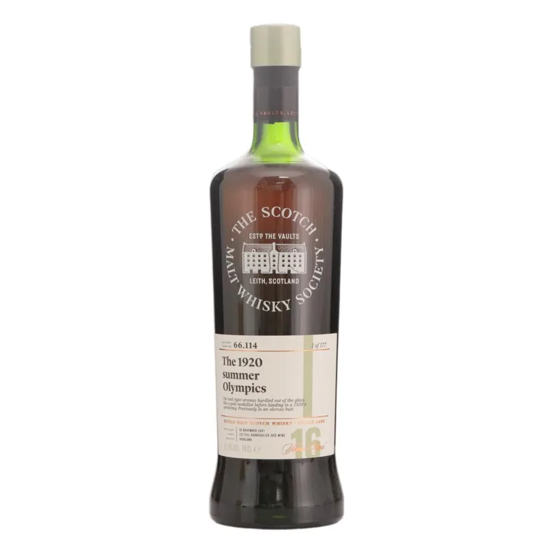 Ardmore – 2001 SMWS 16 Year Old 66.114 - The 1920 summer Olympics (70cl, 51.90%)