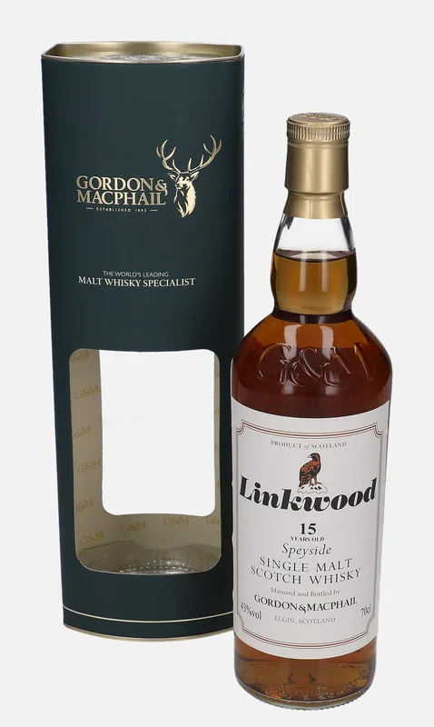 Linkwood – 15 Year Old Gordon & MacPhail Distillery Labels