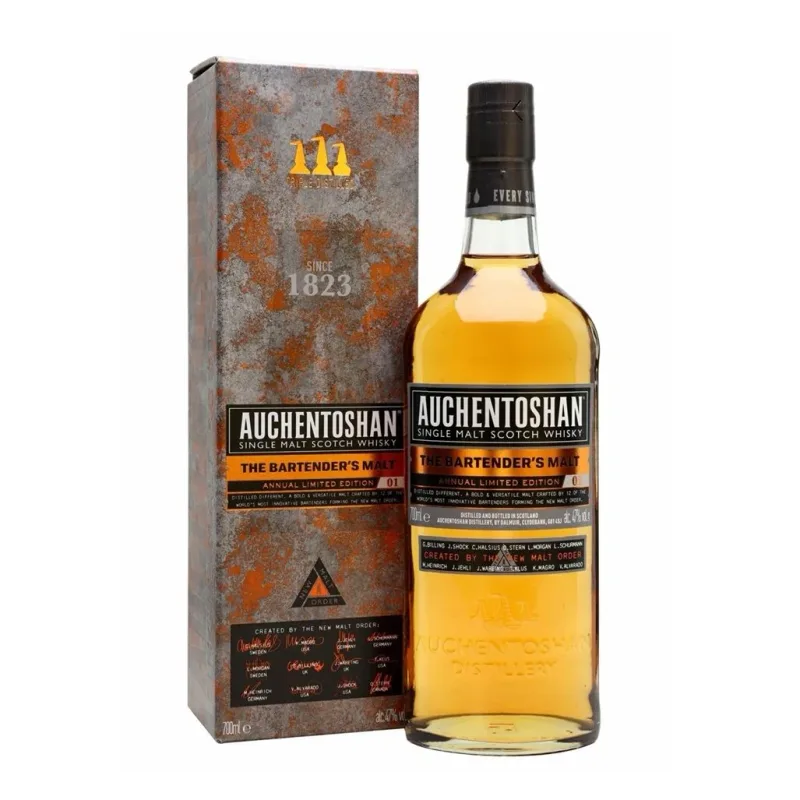 Auchentoshan – Bartender's Malt Edition 1 Lowland Single Malt Scotch Whisky (2017) (70cl, 50%)