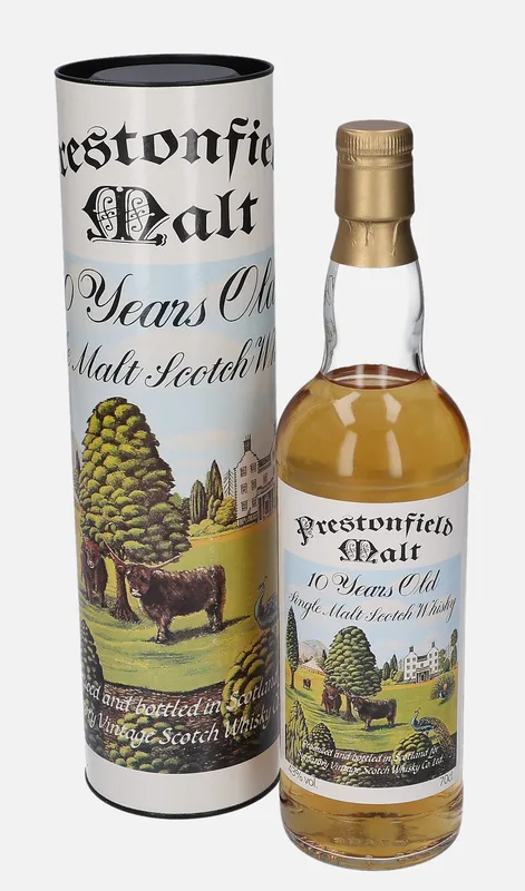 Prestonfield Malt – 10 Year Old Signatory Vintage Scotch Whisky Co. (70cl, 43%)