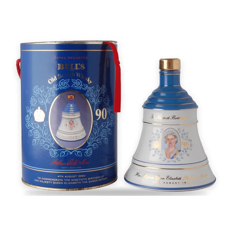 Bell's Decanter - Queen Mother's 90th Birthday