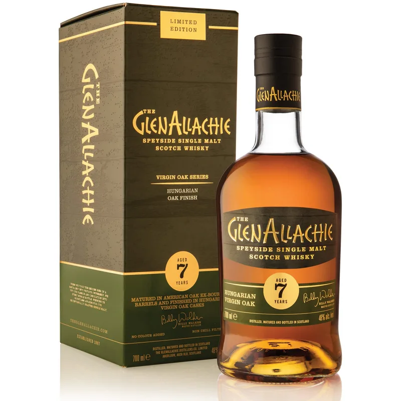 The GlenAllachie – 7 Year Old Hungarian Virgin Oak (70cl, 48%)